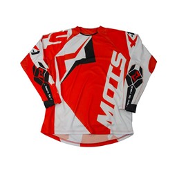 Bild von Cross Jersey Mots X1  rot/weiss  Gr. L